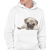 BLUZA Z KAPTUREM PUG